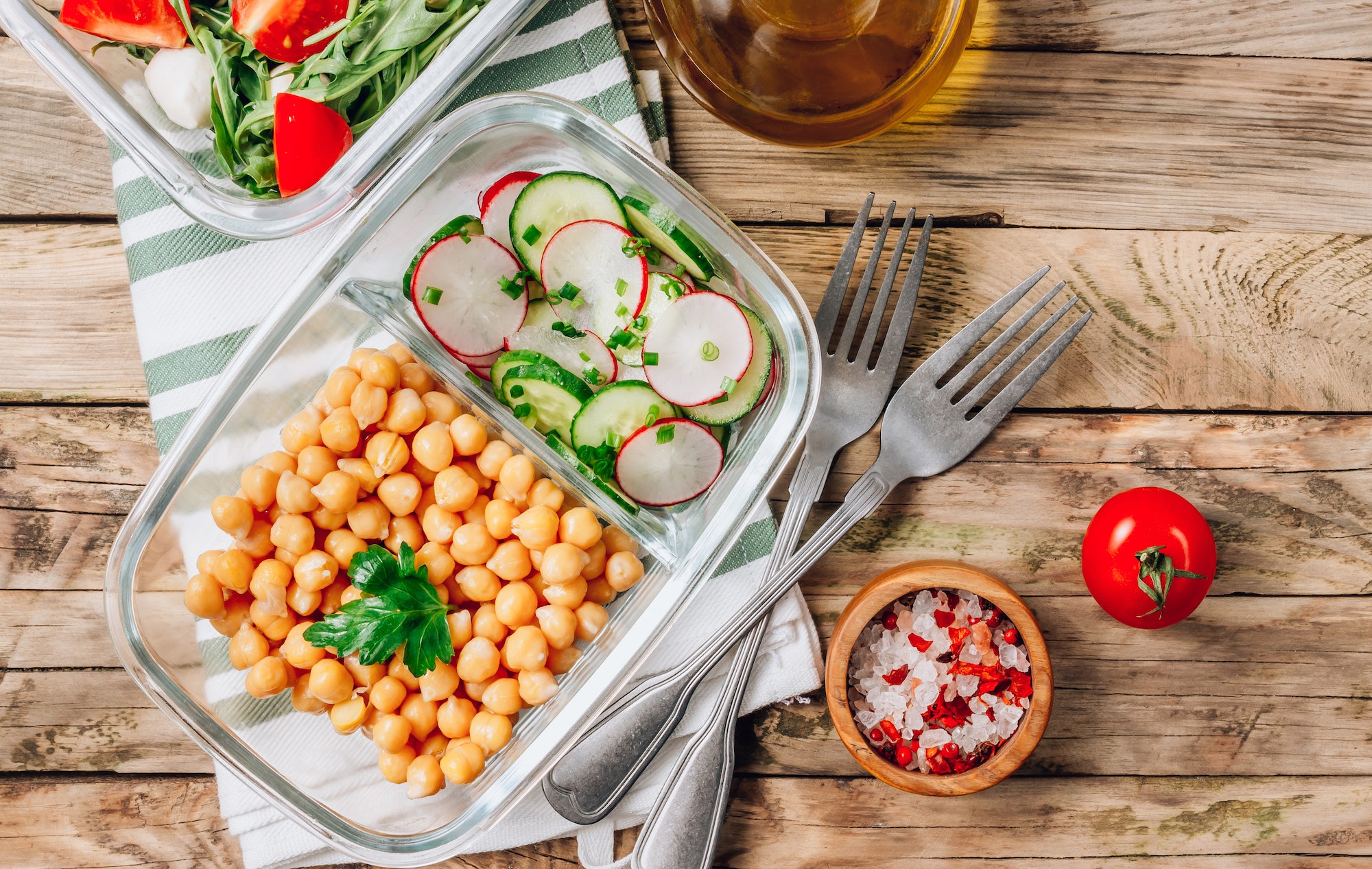 Healthy meal prep container